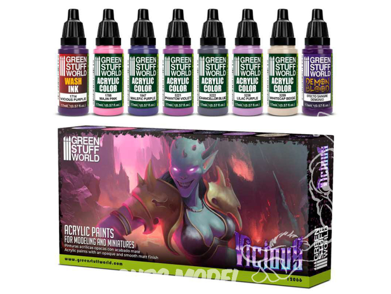 Green Stuff 12066 Set Peinture - Vicious