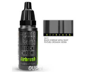 Green Stuff 2577 Peinture Chromée Noir e17ml