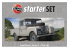 Airfix maquette starter set A55012 Starter Set Land Rover Series 1 Pick-Up inclus peintures principale colle et pinceau 1/43