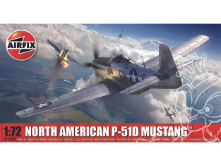 Airfix maquette avion A01004B North American P-51D Mustang 1/72