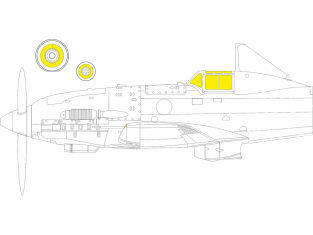 Eduard Express Mask JX319 MC.202 TFace Italeri 1/32