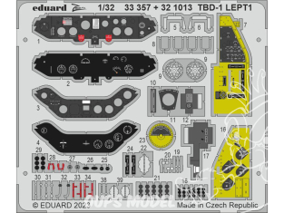 Eduard photodécoupe avion 33357 Zoom amélioration TBD-1 Trumpeter 1/32