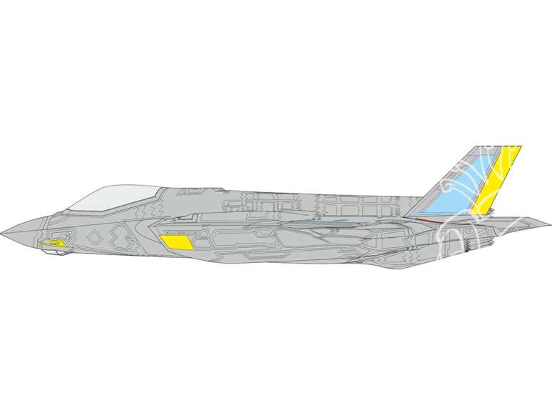 Eduard Express Mask CX655 F-35A RAM Panels late Tamiya 1/72