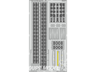Eduard photodecoupe avion 73813 Plancher cargo AC-130J Zvezda 1/72