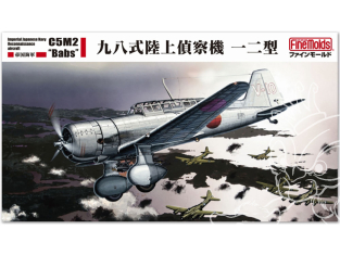 Fine Molds avion FB24 Avion de reconnaissance terrestre Type 98 de la marine japonaise, type 1-2 C5M2 Babs 1/48