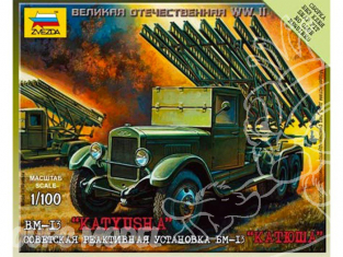 ZVEZDA maquettes militaire 6128 Katyusha 1/100