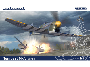EDUARD maquette avion 84195 Tempest Mk.V Series 1 WeekEnd Edition 1/48