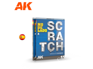 Ak Interactive livre AK528 MODELADO A SCRATCH en Espagnol