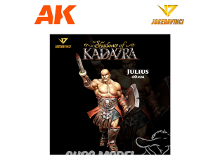 Ak Interactive figurine JD002 Shadows Of Kadazra – Julius 40mm by Josedavinci