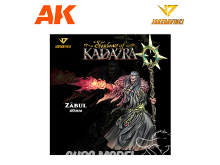 Ak Interactive figurine JD003 Shadows Of Kadazra – Zâbul 40mm by Josedavinci 1/48