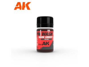 Ak interactive peinture AK325 DARK UMBER PIN WASH 35ML