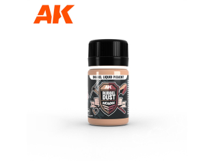 Ak interactive Pigments AK14005 PIGMENT LIQUIDE ÉMAIL Poussière de décombres 35ml