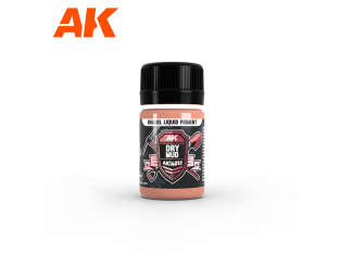 Ak interactive Pigments AK14012 PIGMENT LIQUIDE ÉMAIL BOUE SÈCHE 35ml