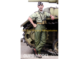 Alpine figurine 35309 Sous-officier allemand DAK Panzer 1/35