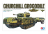 tamiya maquette militaire 35100 Churchill Crocodile et remorque 1/35