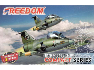 Freedom Compact series 162705 NATO F-104G / TF-104 - 2 Kits inclus