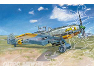 TRUMPETER maquette avion 02291 MESSERSCHMITT BF 109E-7 1941 1/32