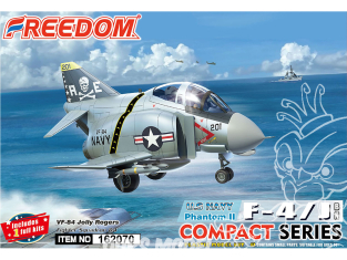 Freedom Compact series 162070 F-4J B/N Phantom II VF-84 Jolly Rogers