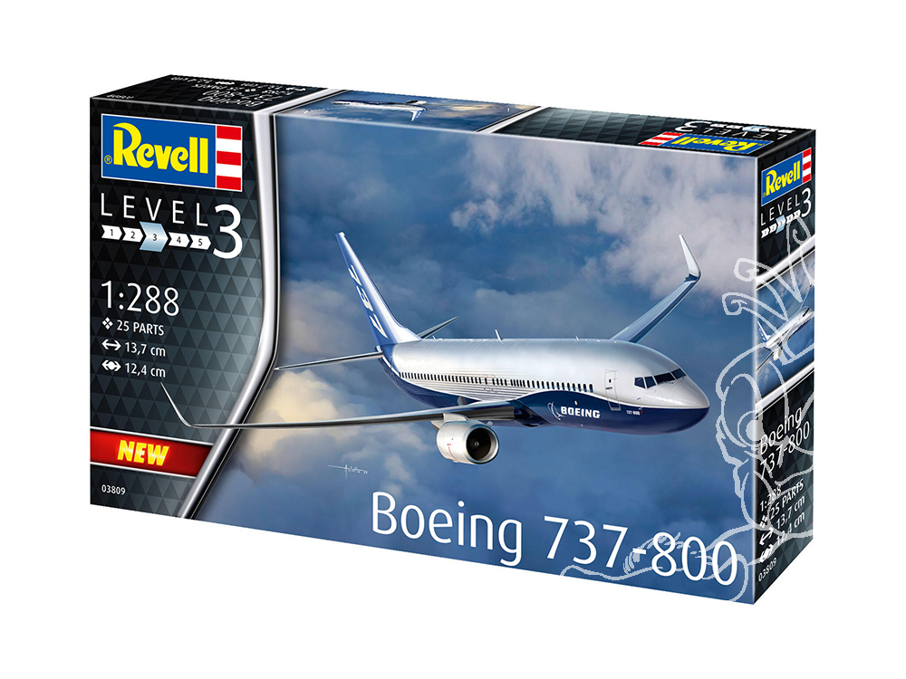 Revell 03808 - Maquette d'avion de ligne Airbus A380 1/288