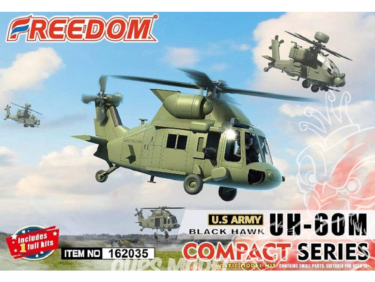 Freedom Compact series 162035 UH-60M U.S. Army Black Hawk