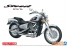 Aoshima maquette moto 62685 Honda Steed VSE NC26 1996 1/12