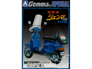 Aoshima maquette moto 37706 Suzuki Gemma 50 Special 1/12