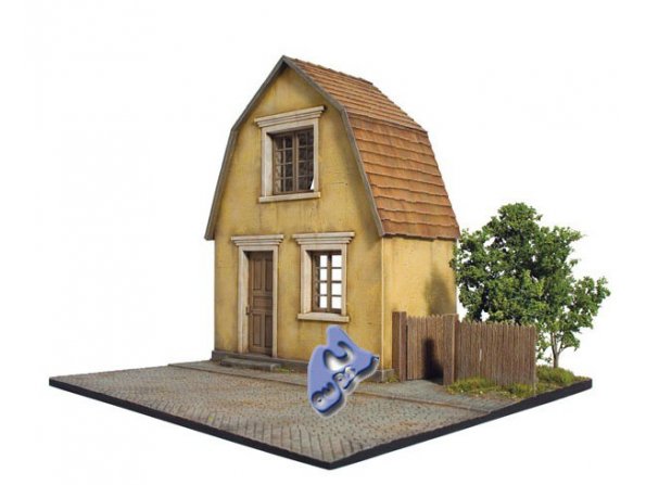 MINI ART maquette militaire 36031 MAISON DE VILLAGE POLONAIS AVE