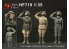 Hobby Fan kit personnages HF719 ÉQUIPAGE DE CHAR T-34 (II) ACCLAIM WWII 3 FIGURINES 1/35