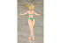 Hasegawa maquette figurine 52363 12 Egg Girls Collection n°38 « Amy McDonnell » (Bikini) 1/12