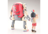 HASEGAWA maquette 64804 20 MechatroWego No.06 Collaboration quotidienne « Warm » + Nano Shinonome 1/20