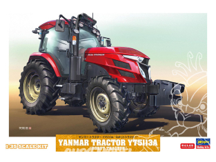 Hasegawa maquette agricole 66108 Tracteur Yanmar YT5113A « Tracteur robot » 1/35