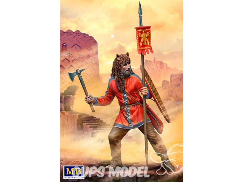 Master Box maquette figurines 32022 Série des guerres gréco-perses. Officier général de l'infanterie lourde perse 1/32