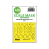 ASK Art Scale Kit Mask M32078 Macchi MC.202 Folgore Italeri Recto Verso 1/32