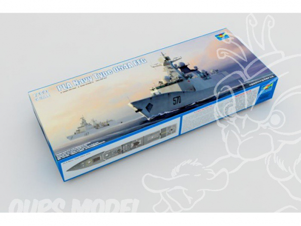 Trumpeter maquette bateau 04543 FREGATE LANCE-MISSILES MARINE CHINOISE TYPE 054A FFG-529 "ZHOUSHAN" 1/350