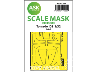 ASK Art Scale Kit Mask M32085 Tornado IDS Italeri Recto 1/32