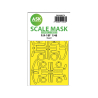 ASK Art Scale Kit Mask M48176 F/A-18F Italeri Recto Verso 1/48