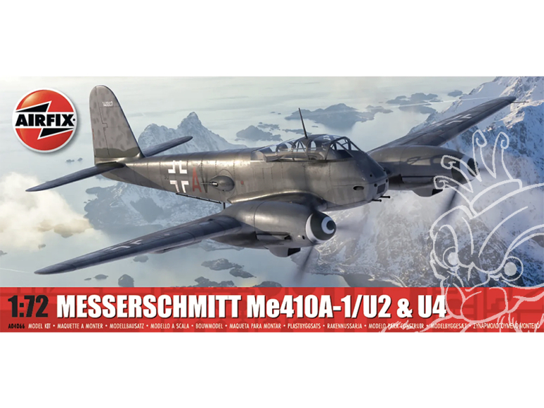 Airfix maquette avion A04066 Messerschmitt Me410A-1/U2 & U4 1/72