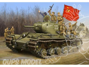 Trumpeter maquette militaire 01566 KV-1S CHAR LOURD SOVIETIQUE 1943 1/35