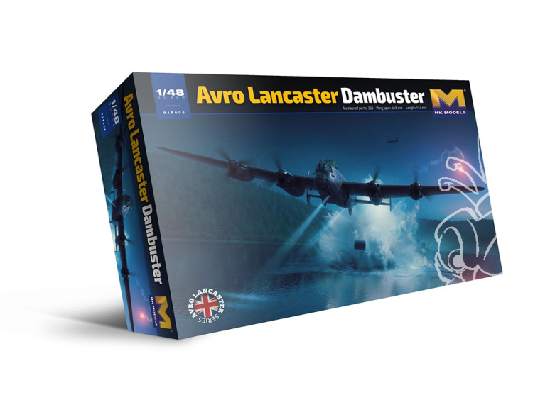HK Models maquette avion 01F006 Avro Lancaster Dambuster 1/48