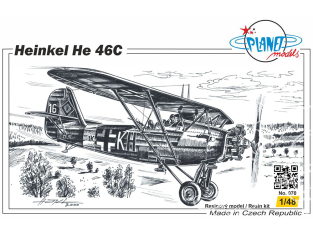 Planet Model PLT070 Heinkel He 46C full resine kit 1/48