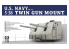PIG Model maquette bateau 35-001 Twin Gun Mount U.S. Navy 1/35