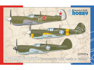 Special Hobby maquette avion 72486 Le P-40M Warhawk « involontairement de la Russie vers la Finlande » 1/72