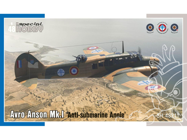 Special Hobby maquette avion 48211 Avro Anson Mk.I ‘Anti-submarine Annie’ 1/48