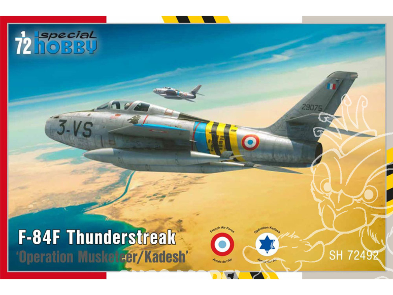 Special Hobby maquette avion 72492 F-84F Thunderstreak ‘Operation Musketeer/Kadesh’ 1/72