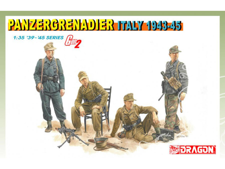 Dragon maquette militaire 6348 Panzergrenadier (Italie 1943-45) 1/35