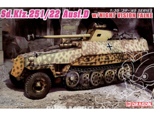 Dragon maquette militaire 6994 Sd.Kfz.251/22 Ausf.D avec vision nocturne Falke 1/35