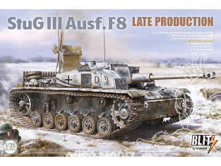 Takom maquette militaire 8014 StuG III Ausf.F8 Late production 1/35