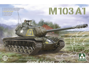 Takom maquette militaire 2139 M103A1 1/35