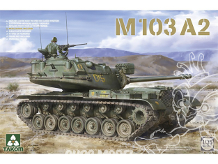 Takom maquette militaire 2140 M103A2 1/35