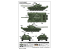 Trumpeter maquette militaire 09603 Char de combat principal T-72M 1/35